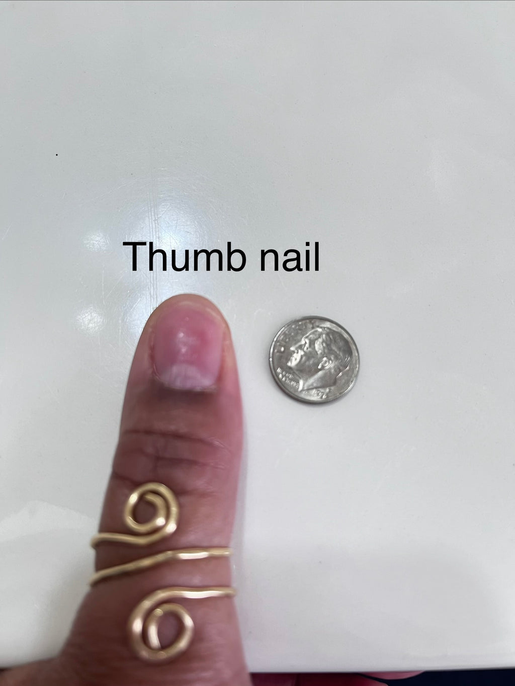 Free nail sizing option