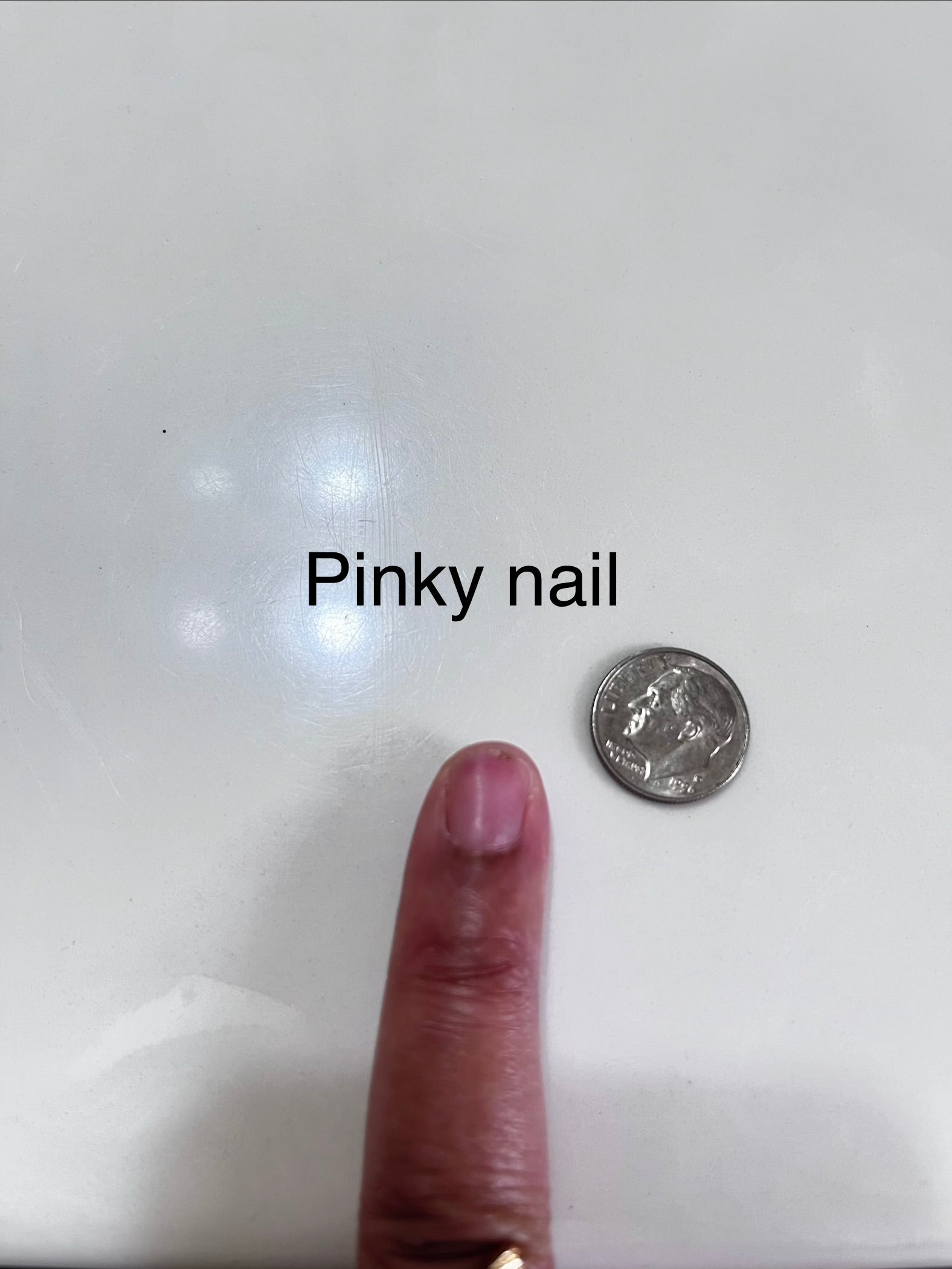 Free nail sizing option